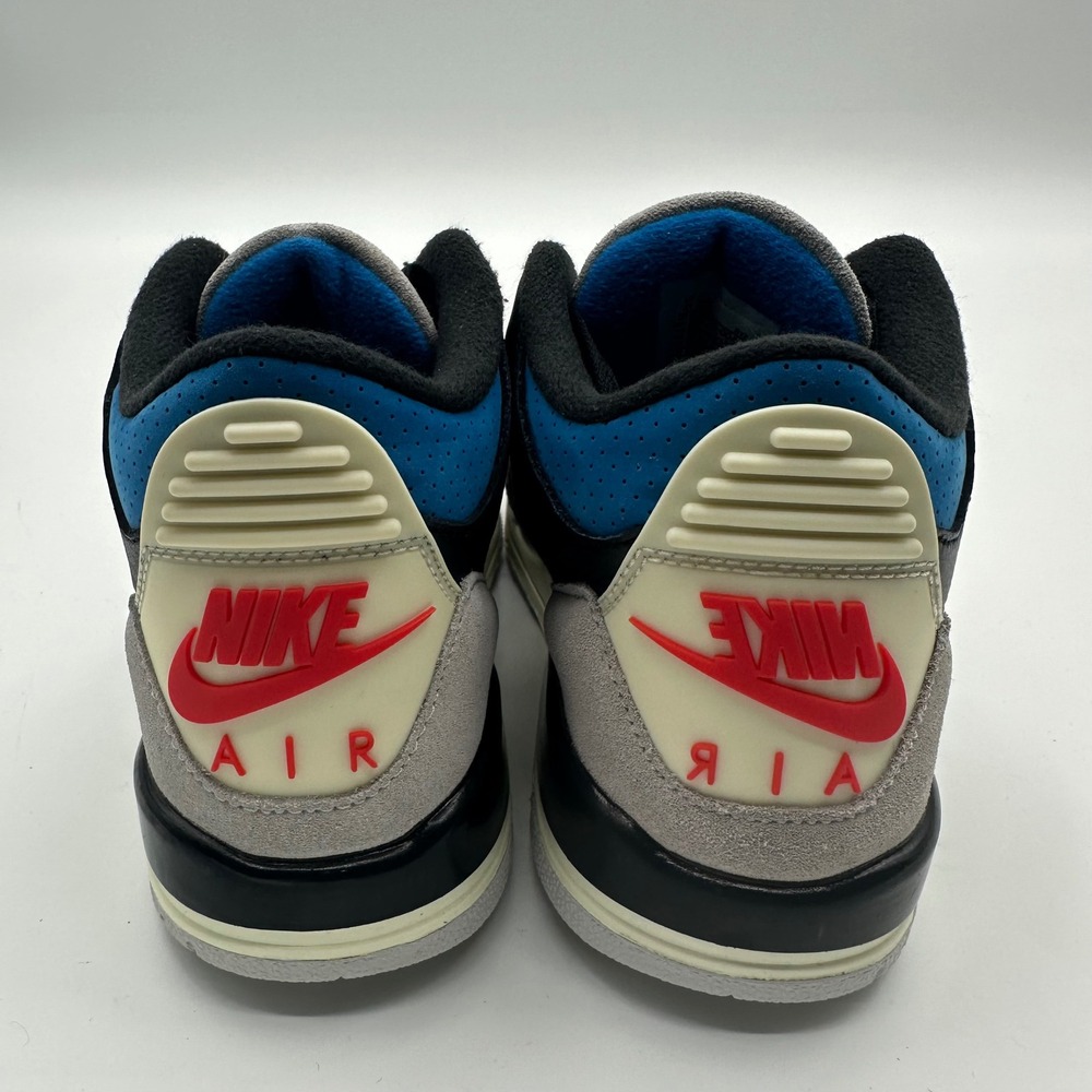Jordan 3 Retro Mid Fear Pack 2023 Black Night Stadium IB8968-004 Youth Boys 4Y - Picture 4 of 10